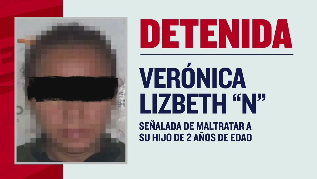 Detienen a mujer acusada de maltratar a su hijo en Ixtlahuacán, Jalisco