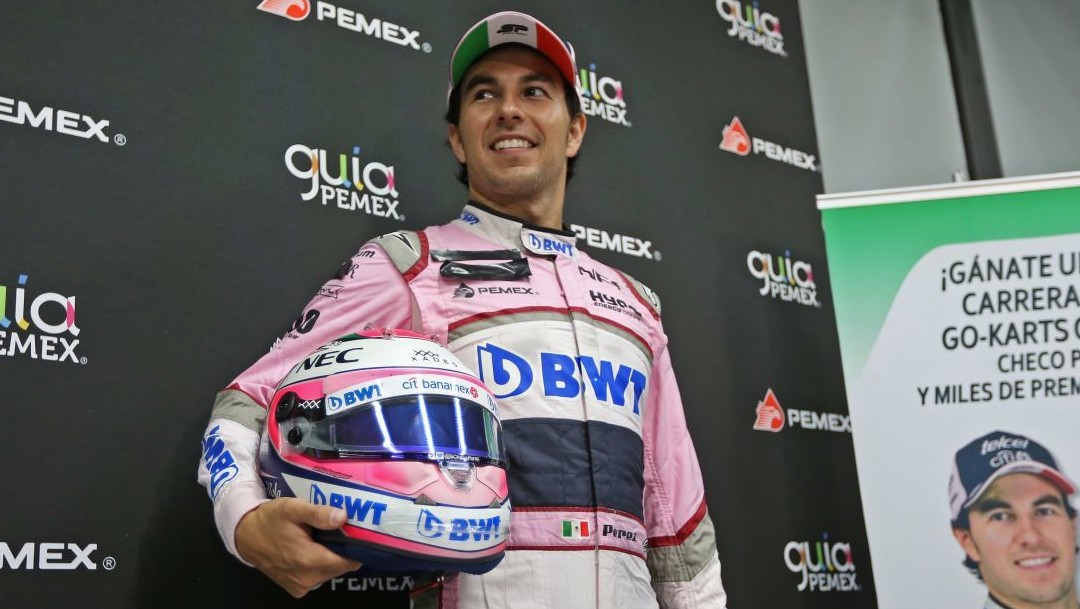 El piloto mexicano de Fórmula Uno, Sergio ‘Checo’ Pérez (2)