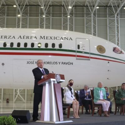 AMLO: Mostrar el avión presidencial tiene como objetivo evidenciar cómo se malgobernaba