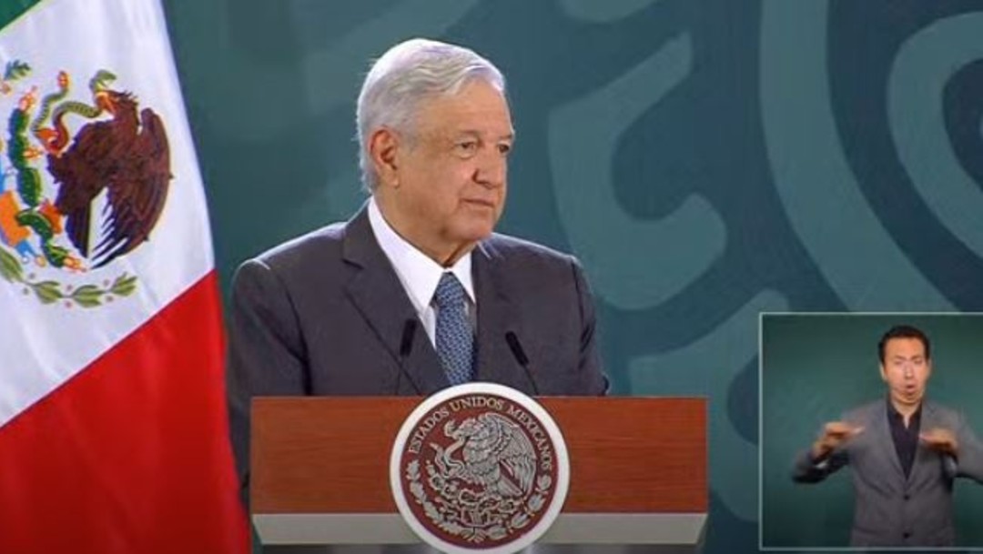El presidente López Obrador en conferencia matutina desde Guanajuato