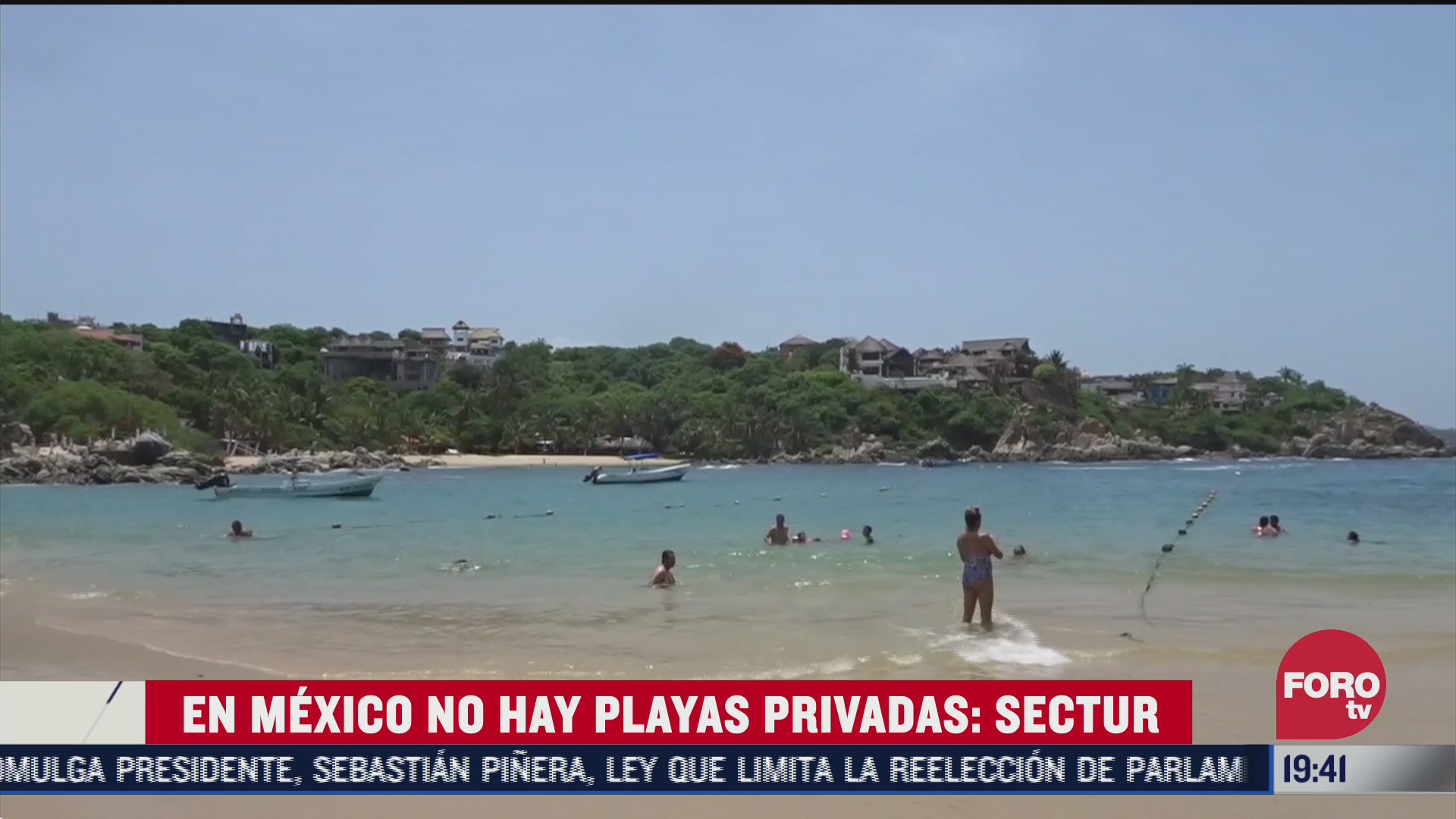Secretaria de turismo anuncia que no hay playas privadas en México