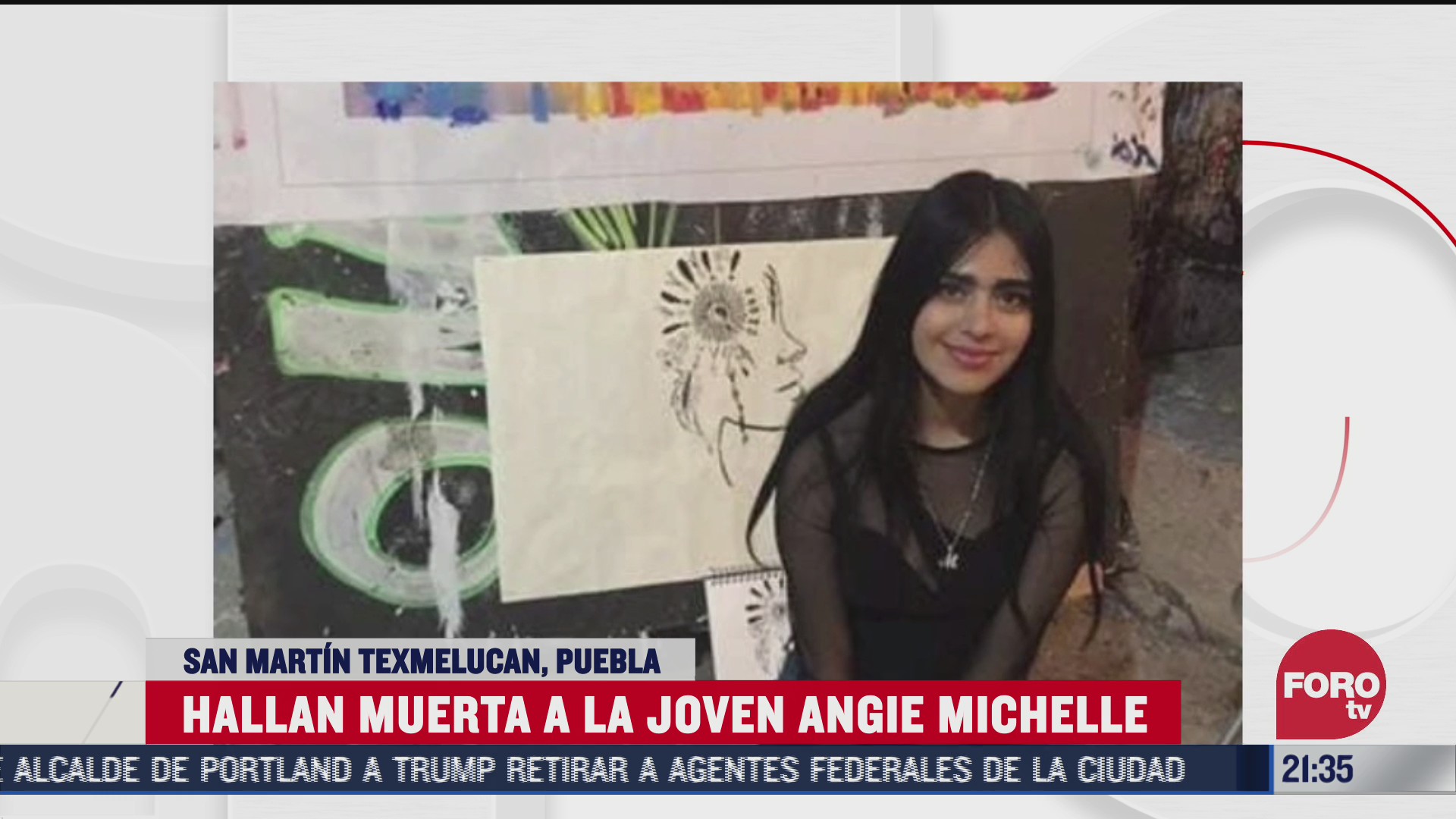 Angie Michelle Vera joven desaparecida en Puebla y encontrada sin vida