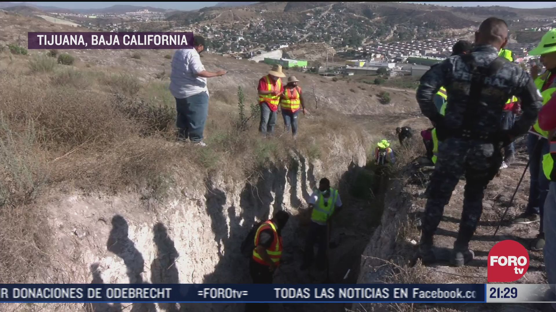 fosa clandestina en baja california con 12 cuerpos
