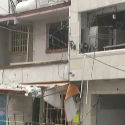 Explosión de gas deja tres lesionados en Atizapán, Estado de México