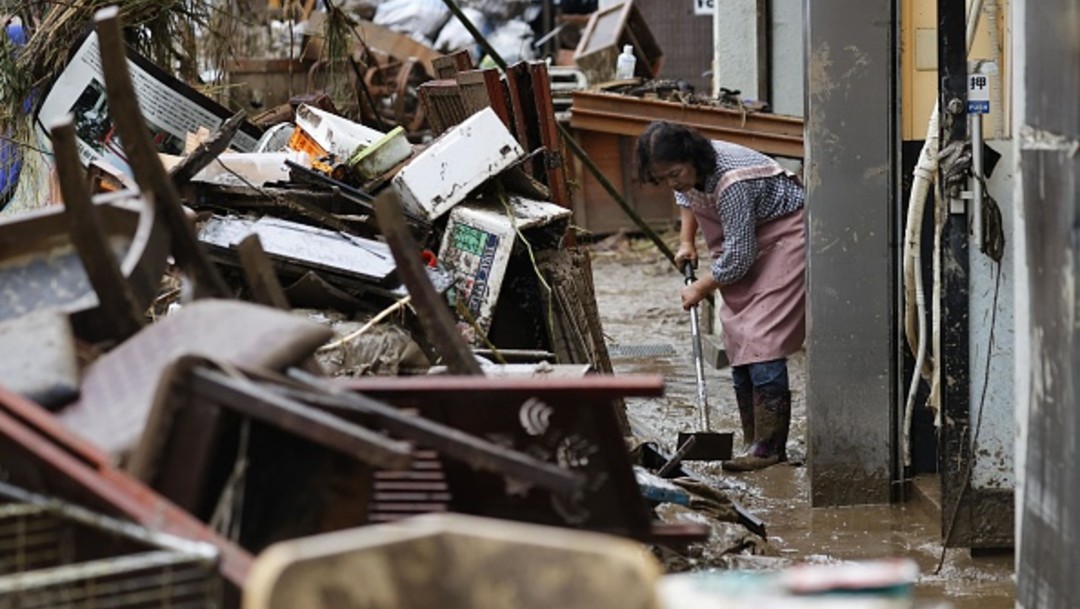 Inundaciones en Japón