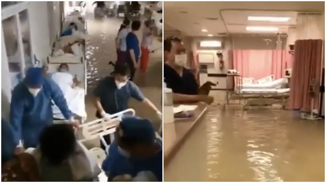 Inundación Hospital Reynosa