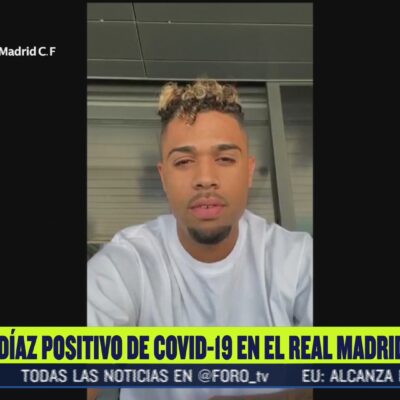 Jugador del Real Madrid da positivo a Covid-19