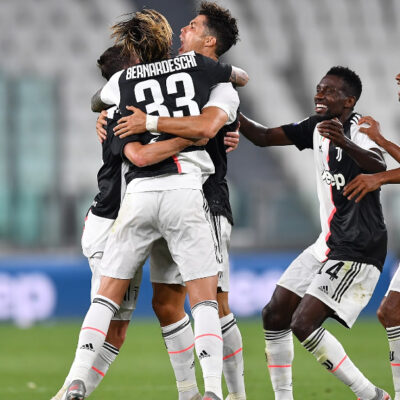 Juventus se convierte en campeón de Italia por novena ocasión consecutiva