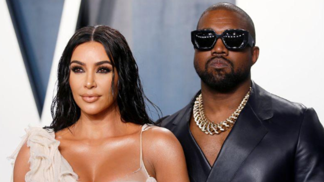 Kanye West borra tuit de supuesto divorcio de Kim Kardashian