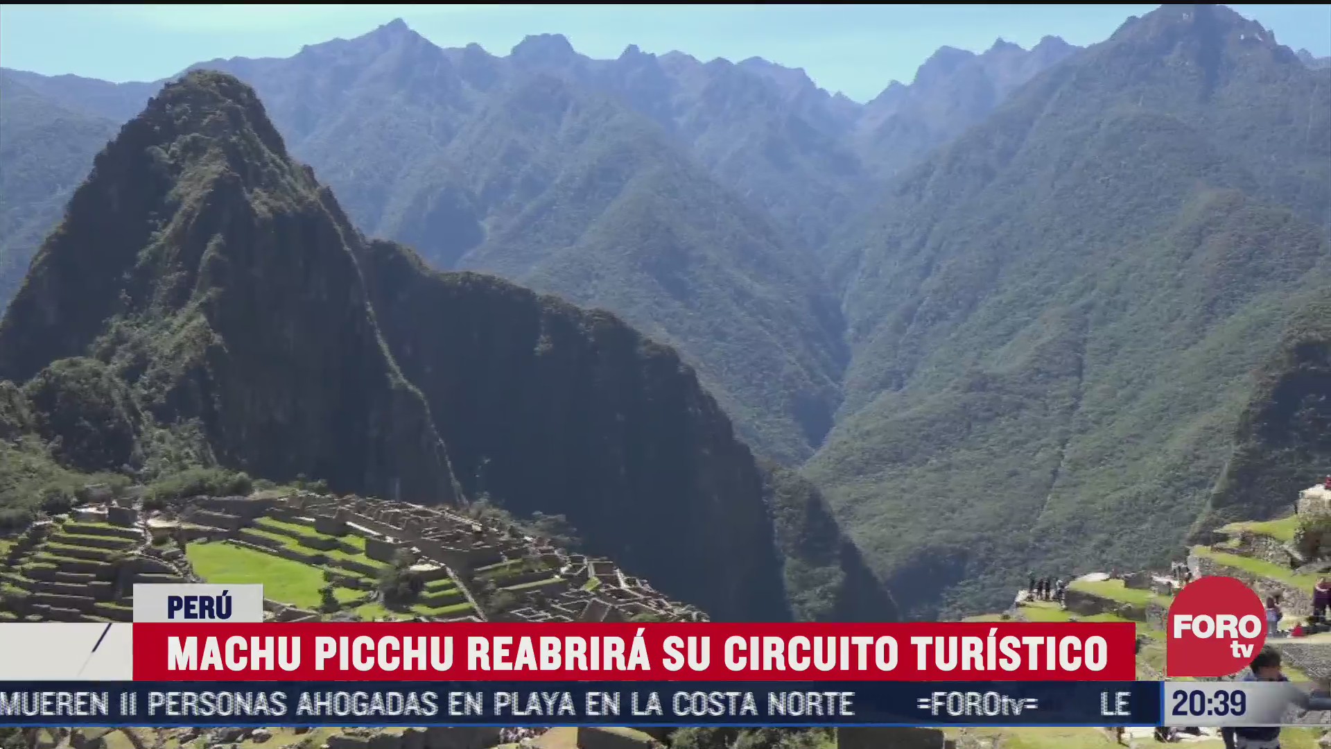 Machu Picchu se alista para la reapertura al turismo tras la pandemia de coronavirus
