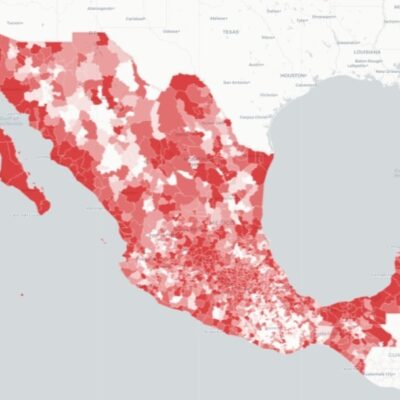 Mapa y casos de coronavirus en México del 9 de julio de 2020