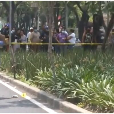 Muere ciclista tras ser atropellado por vehículo de lujo en Calzada Taxqueña