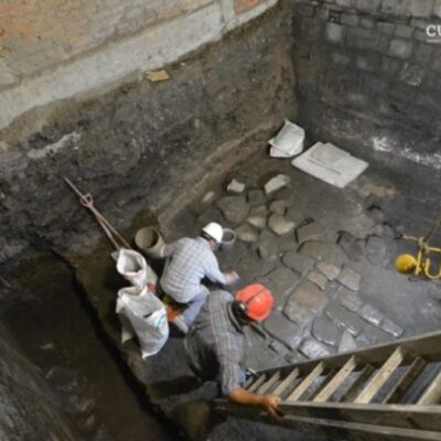 Encuentran restos de palacio prehispánico y casa de Hernán Cortés en CDMX