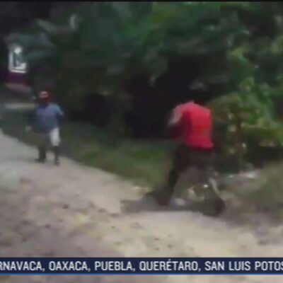 Pobladores en comunidad de Chiapas se enfrenta a tablazos y pedradas