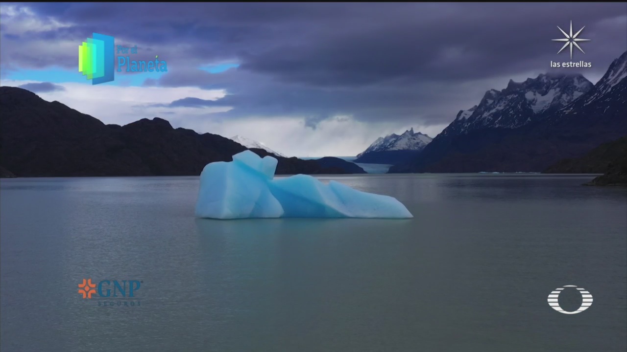 por el planeta glaciar grey atractivo en la patagonia chilena