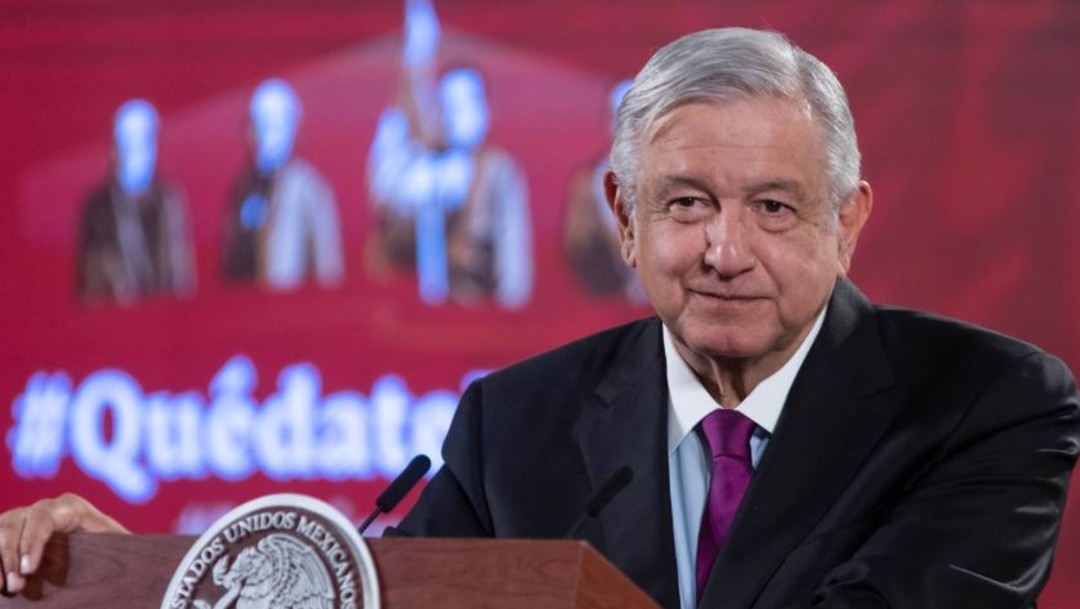 Presidente de México en conferencia de prensa