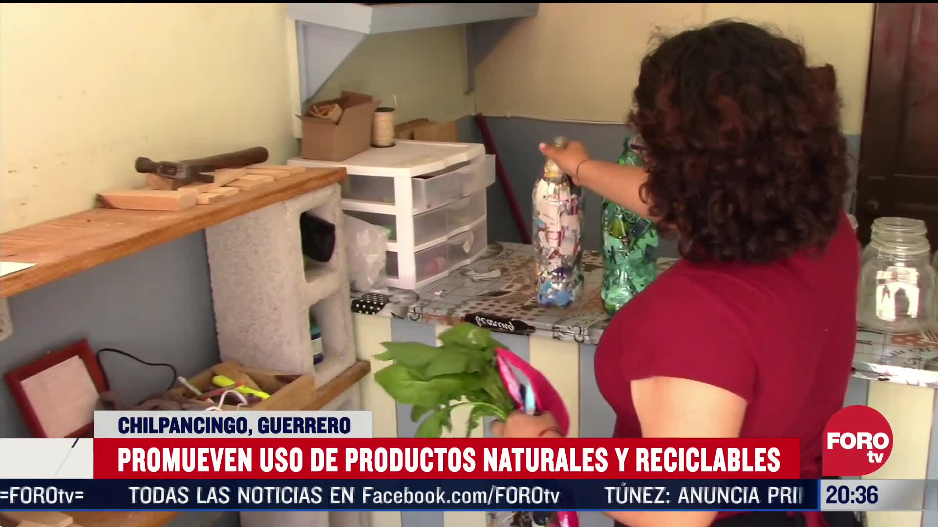 biologos de Chilpancingo Guerrero Promueven uso de productos naturales y reciclables