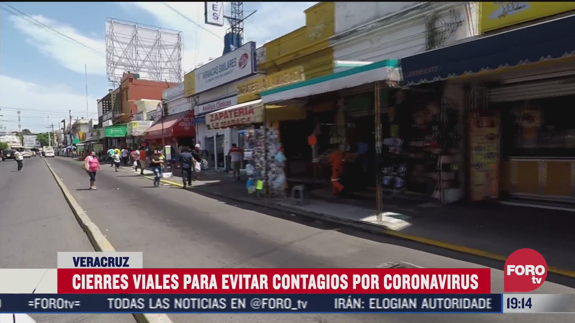 cortes viales en Veracruz para reducir contagios de Covid-19