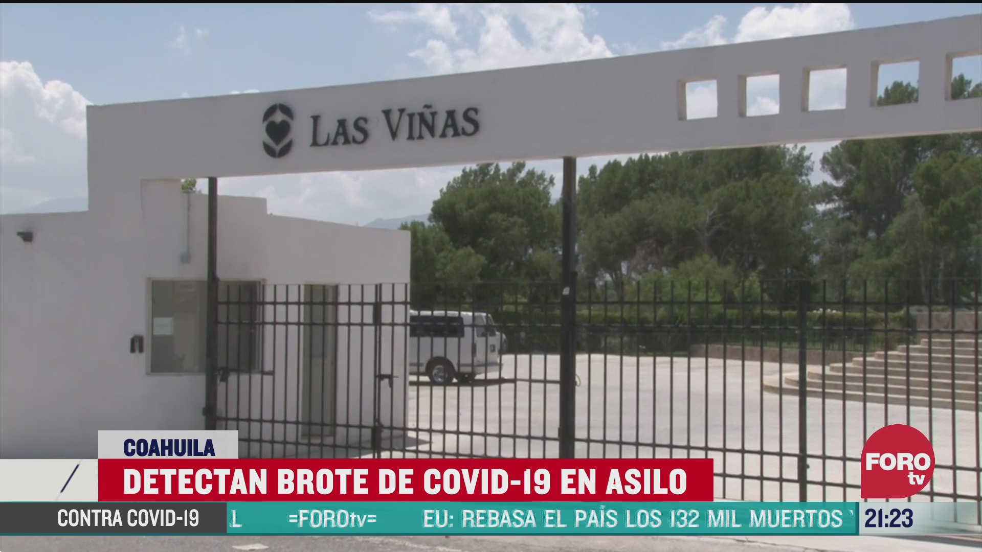 la viñas asilo de Coahuila con brote de contagios por coronavirus COVID 19