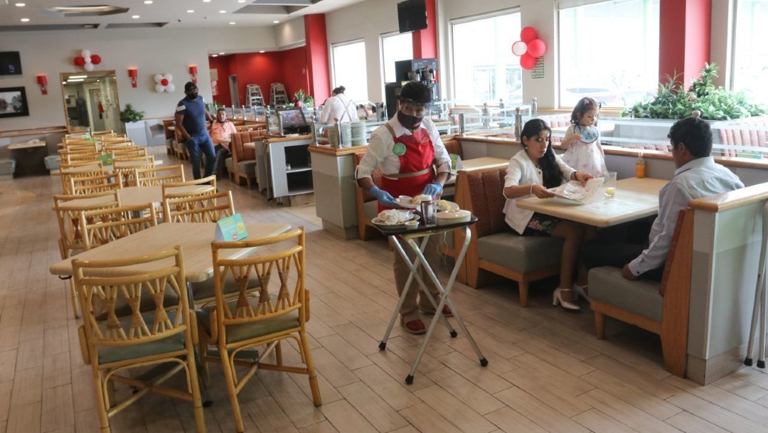 Restaurantes de la CDMX abren al 30% de su capacidad