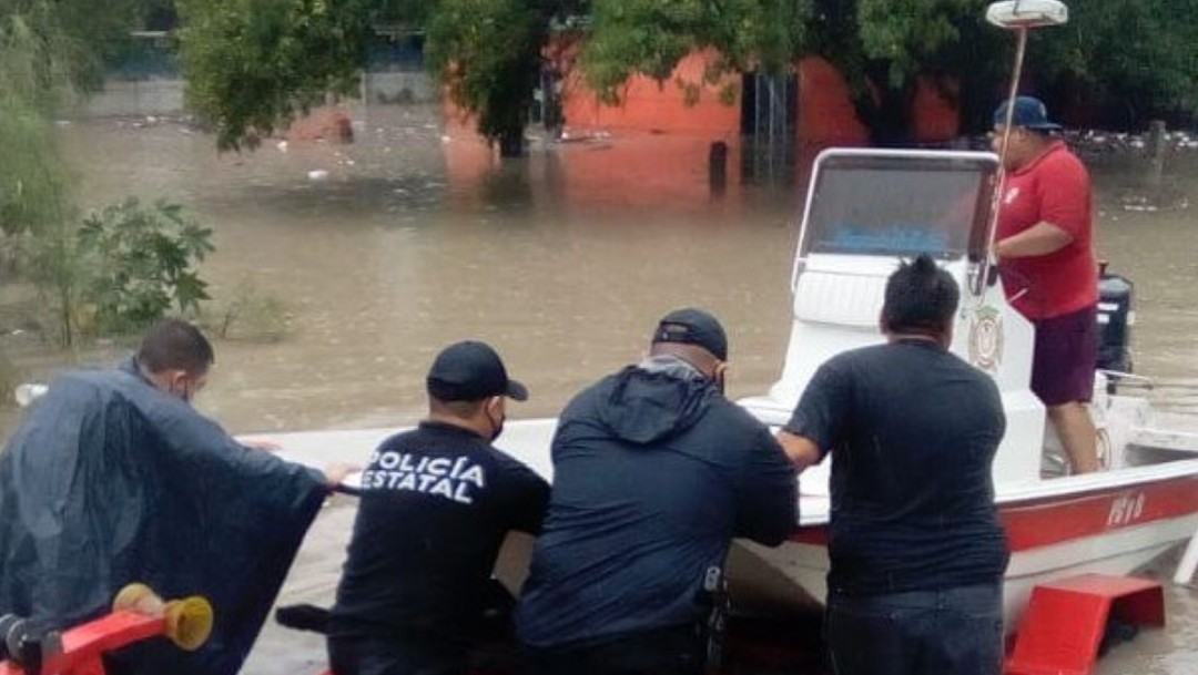 Hanna deja severos daños en Reynosa y Matamoros, Tamaulipas