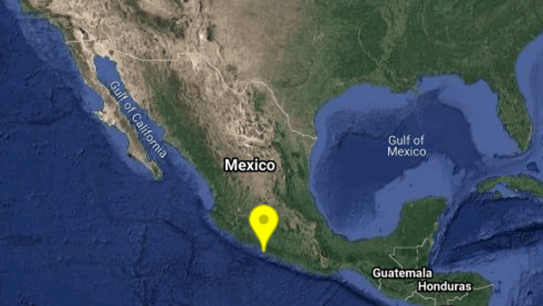 Se registra sismo de magnitud 4.6 con epicentro en Petatlán, Guerrero