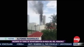 FOTO: 5 de julio 2020, television prendida habria provocado incendio en departamento de boca del rio