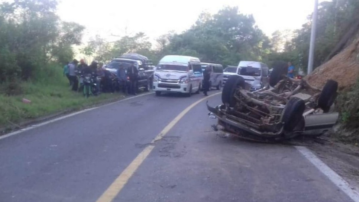Volcadura-de-camioneta-deja-5-muertos en-Motozintla-Chiapas