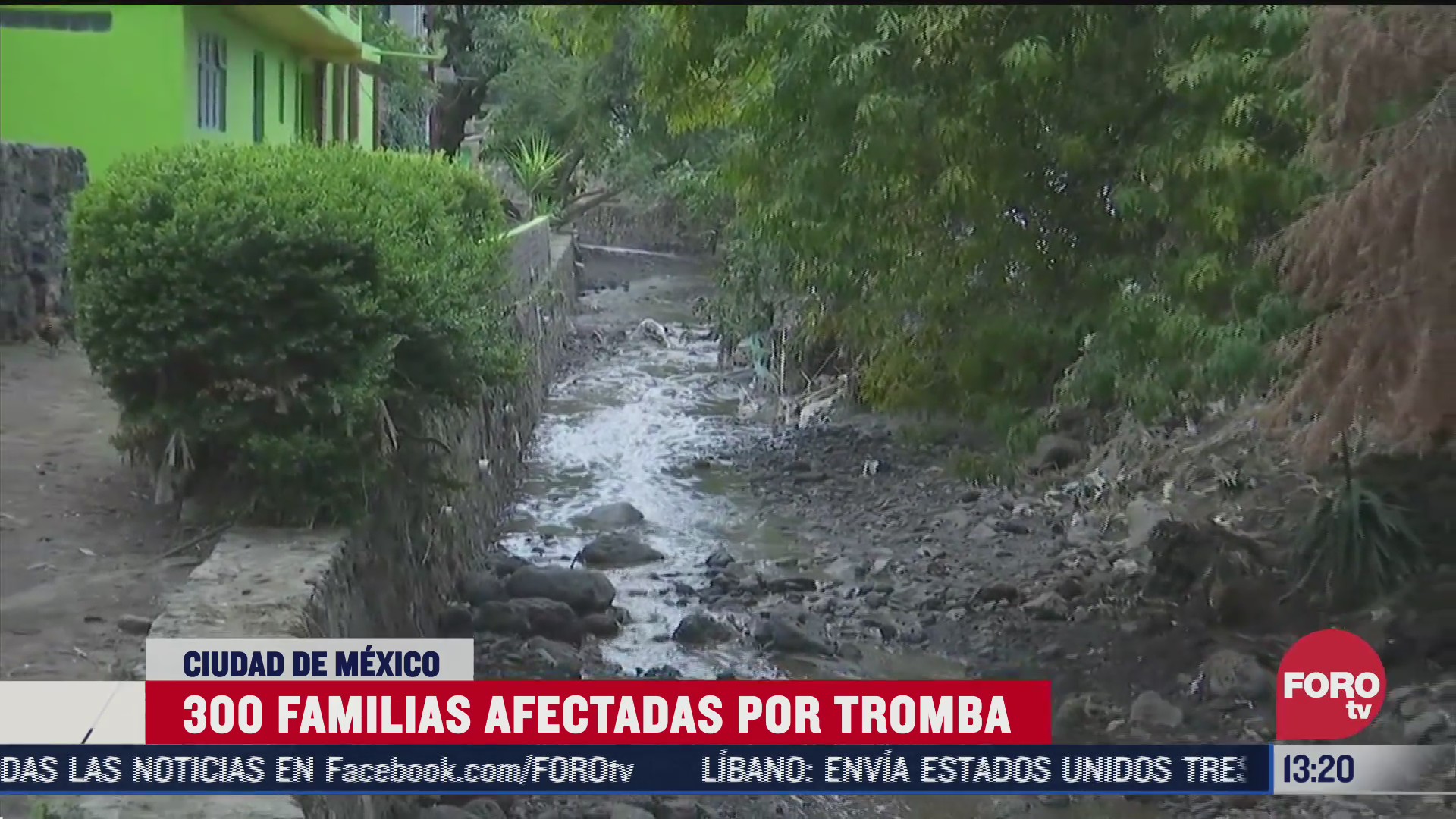 300 familias afectadas en xochimilco