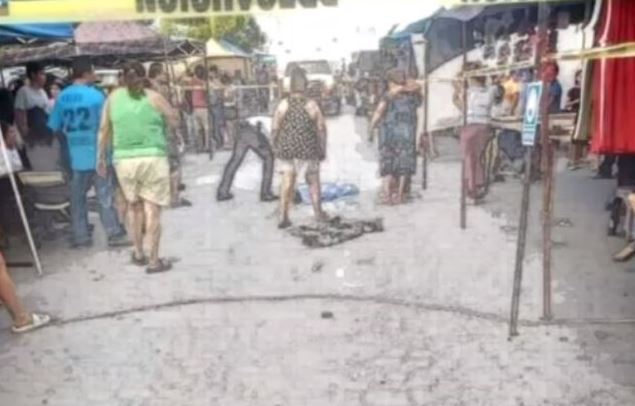 Accidente en mercado de Nuevo León