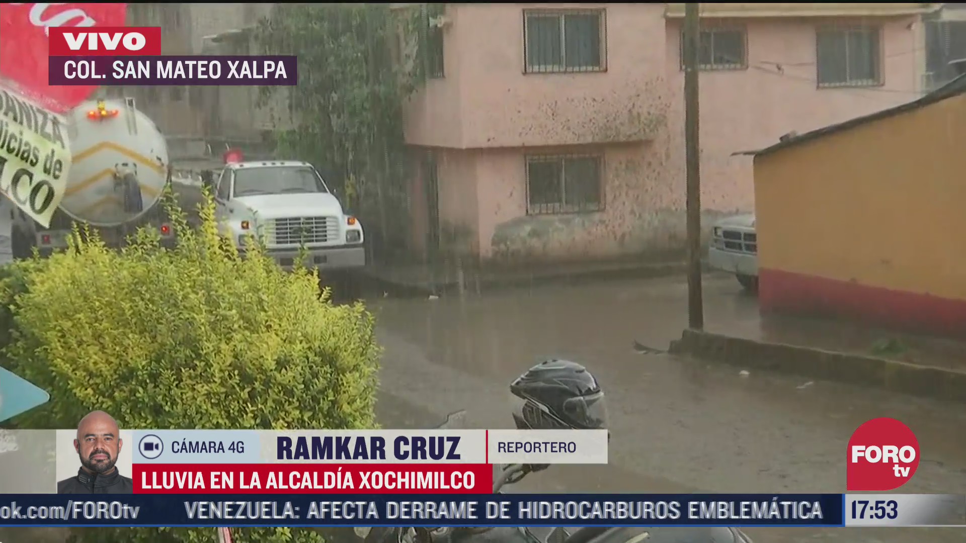 activan alerta por lluvia en alcaldia xochimilco