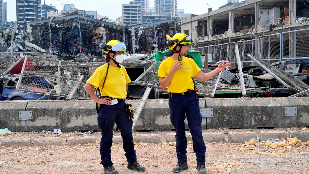 Al menos 60 personas continúan desaparecidas tras la explosión puerto Beirut