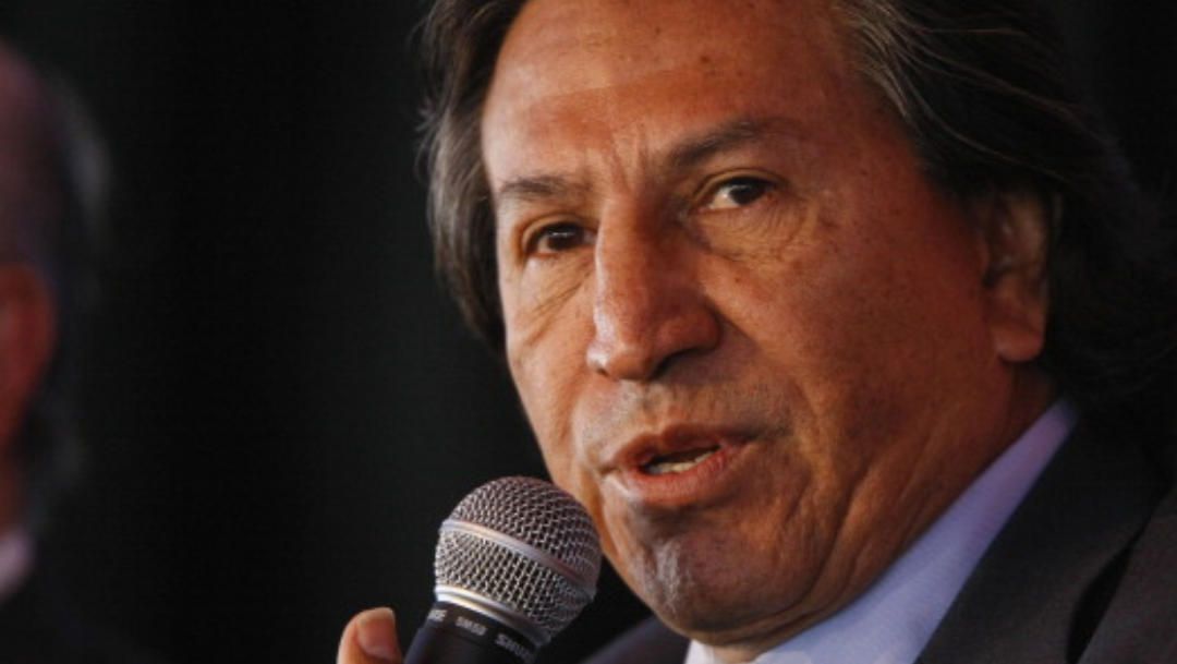 Conferencia del expresidente de Perú Alejandro Toledo