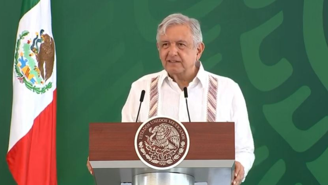 El presidente Andrés Manuel López Obrador en conferencia de prensa matutina desde Los Cabos, Baja California Sur.