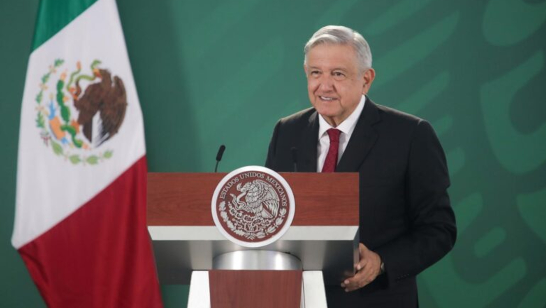 El presidente de México, Andrés Manuel López Obrador en conferencia de prensa, desde Zacatecas