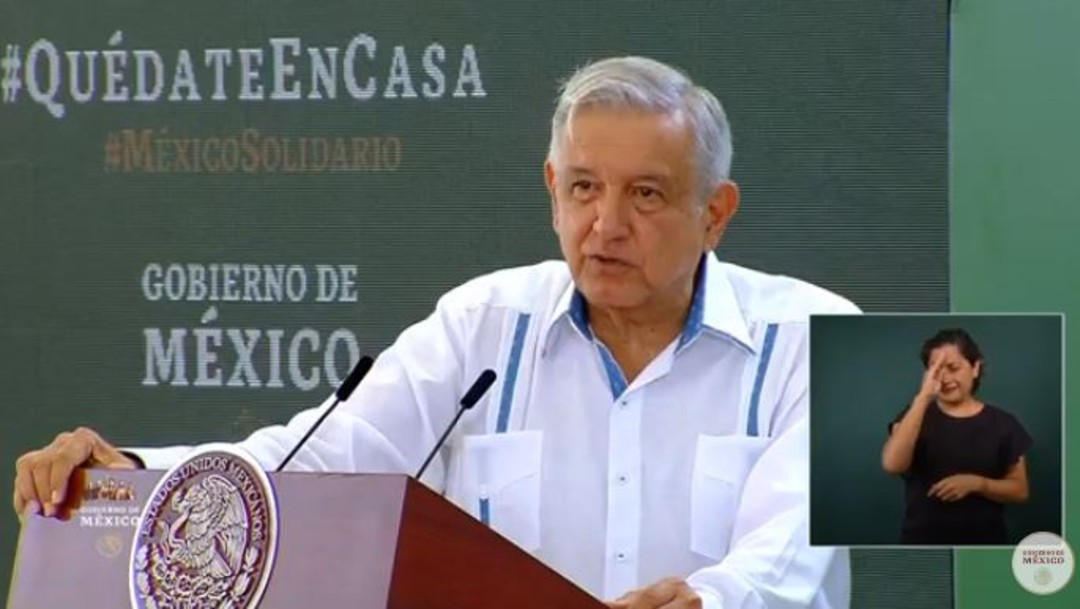 El presidente de México, Andrés Manuel López Obrador, en conferencia de prensa desde Acapulco,