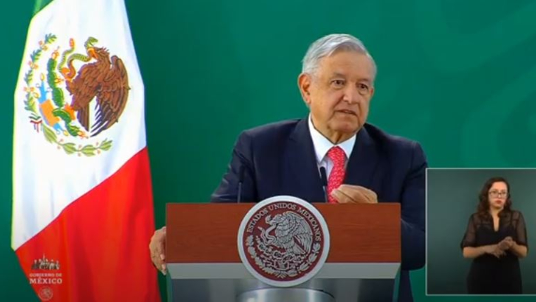El presidente de México, Andrés Manuel Lopéz Obrador, en conferencia de prensa desde Quéretaro.