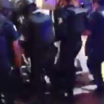 Video: Indignación tras agresiones de la Policía de Guanajuato en marcha feminista