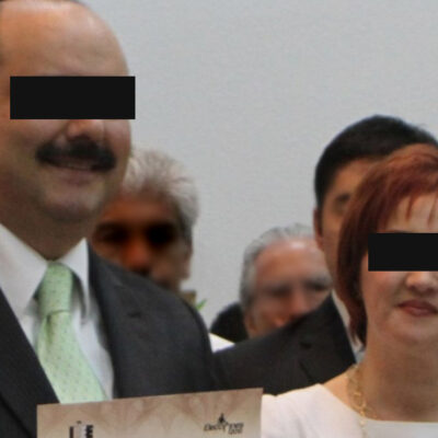 Giran orden de aprehensión contra esposa del exgobernador de Chihuahua, César Duarte
