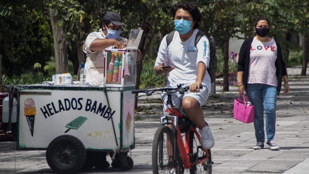 Locatarios de la primera sección del Bosque de Chapultepec adaptan sus negocios a la pandemia de COVID-19