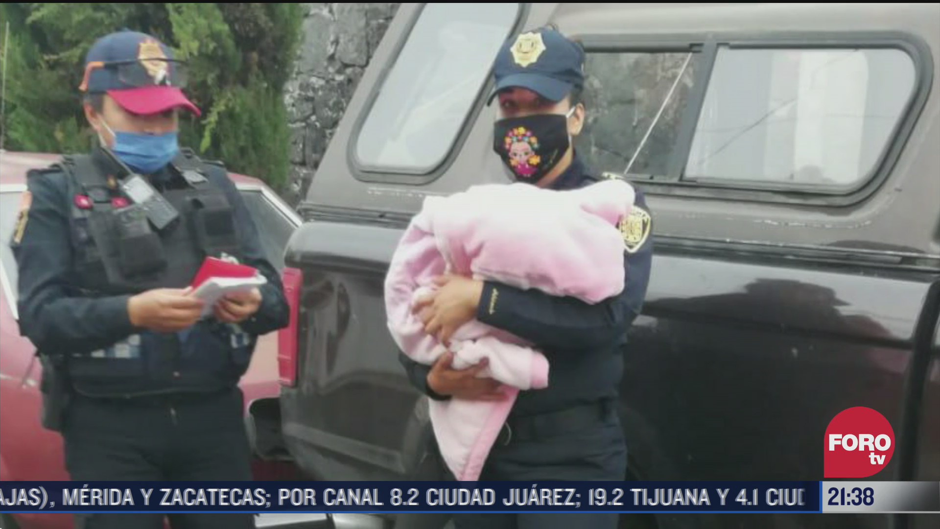 Policía de la CDMX busca a las personas que abandonaron a bebé en calles de Cuajimalpa CDMX