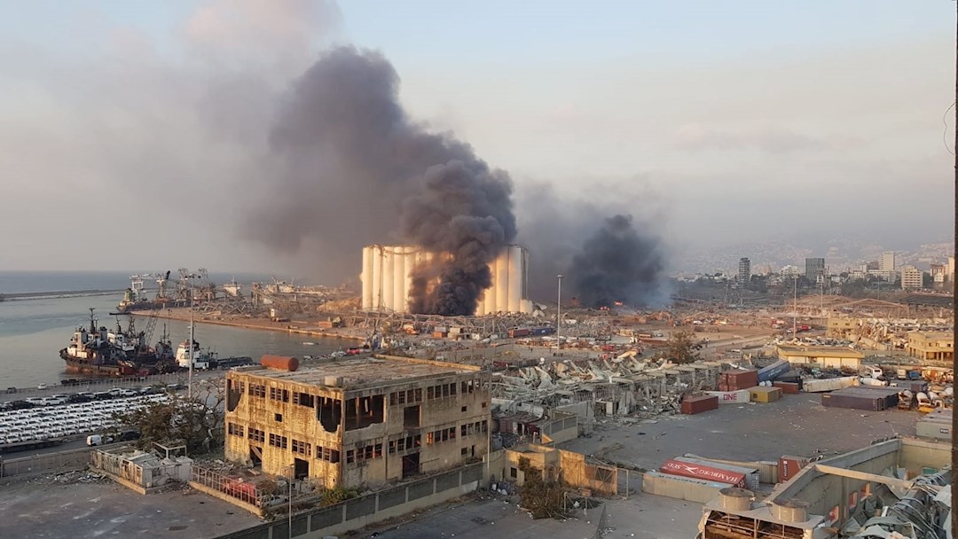 La explosión del puerto de Beirut en fotos