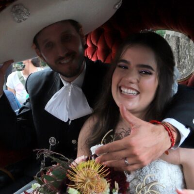 Camila, la hija de Alejandro Fernández, se casa al estilo charro, en Jalisco