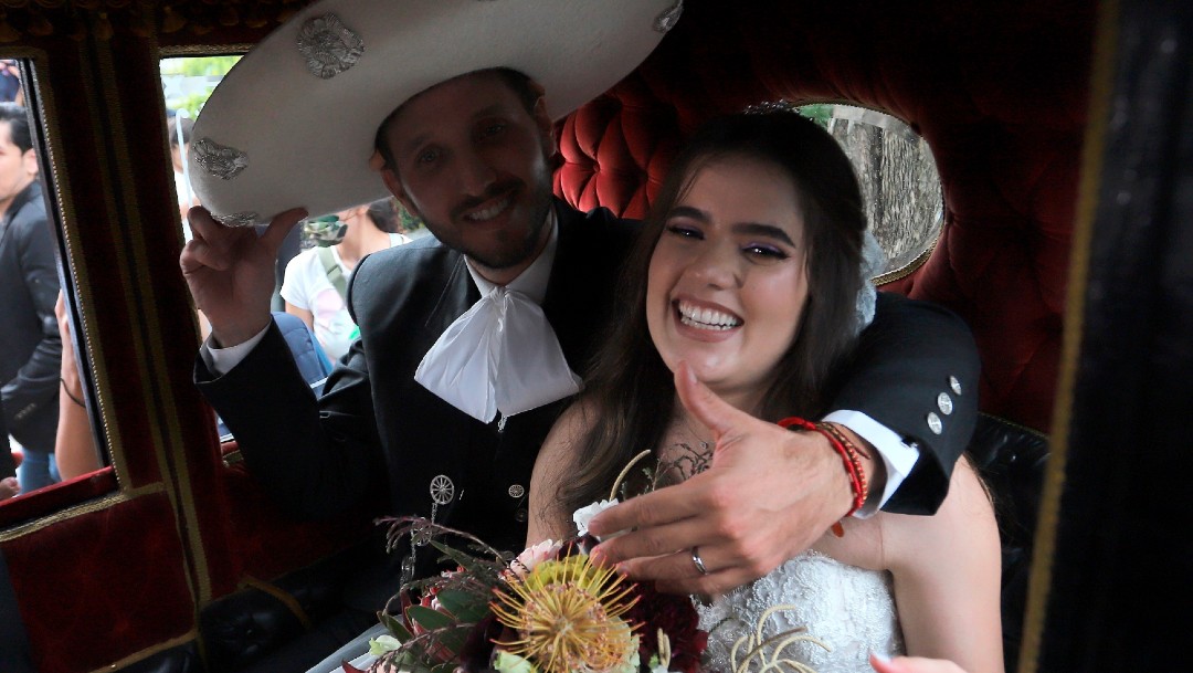 Camila, la hija de Alejandro Fernández, se casa al estilo charro en Jalisco