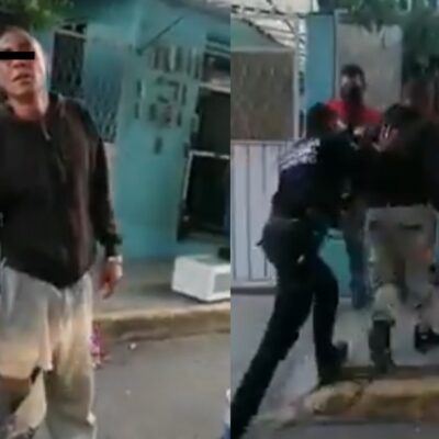 Mujer cacheteó al ladrón que le quitó su celular en Ecatepec: Video