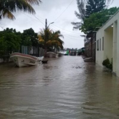 Lluvias dejan tres muertos y varios municipios afectados en Veracruz