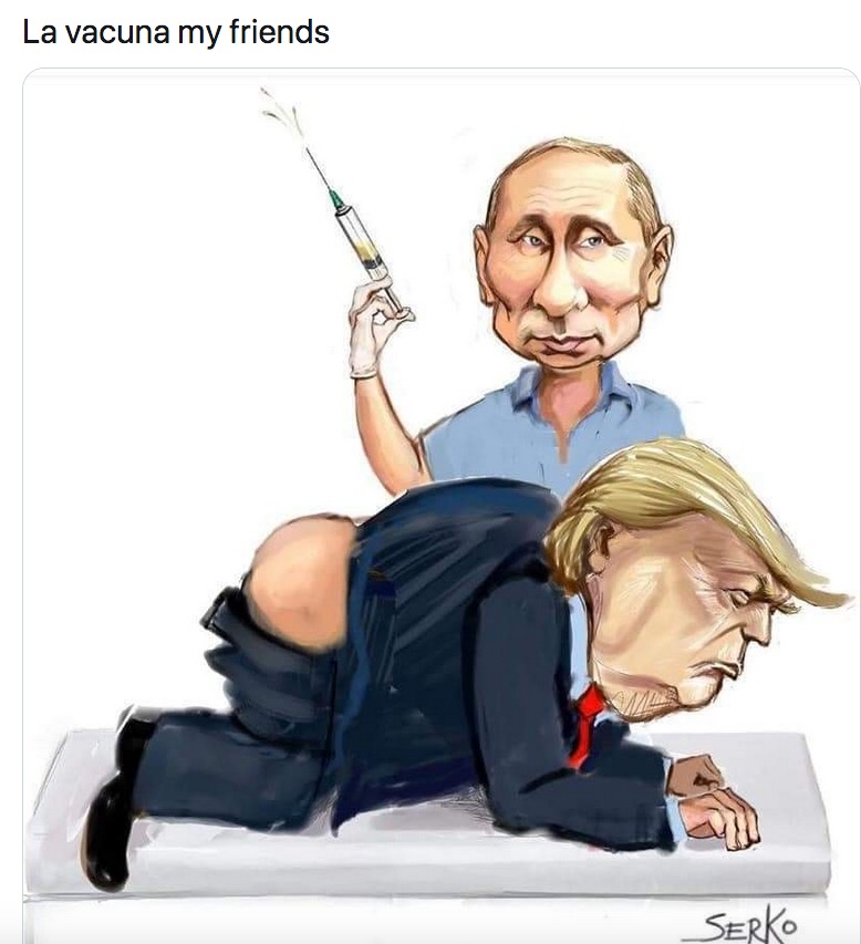 Los memes sobre la vacuna rusa Sputnik V anunciada por Putin