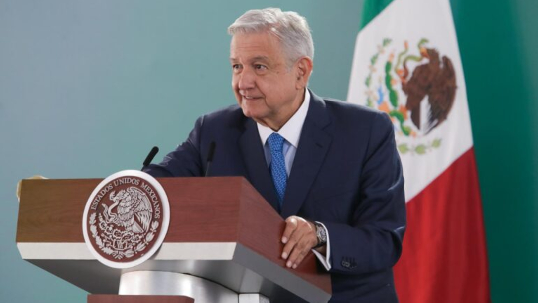 El presidente de México, Andrés Manuel López Obrador, en conferencia de prensa matutina desde Zacatecas