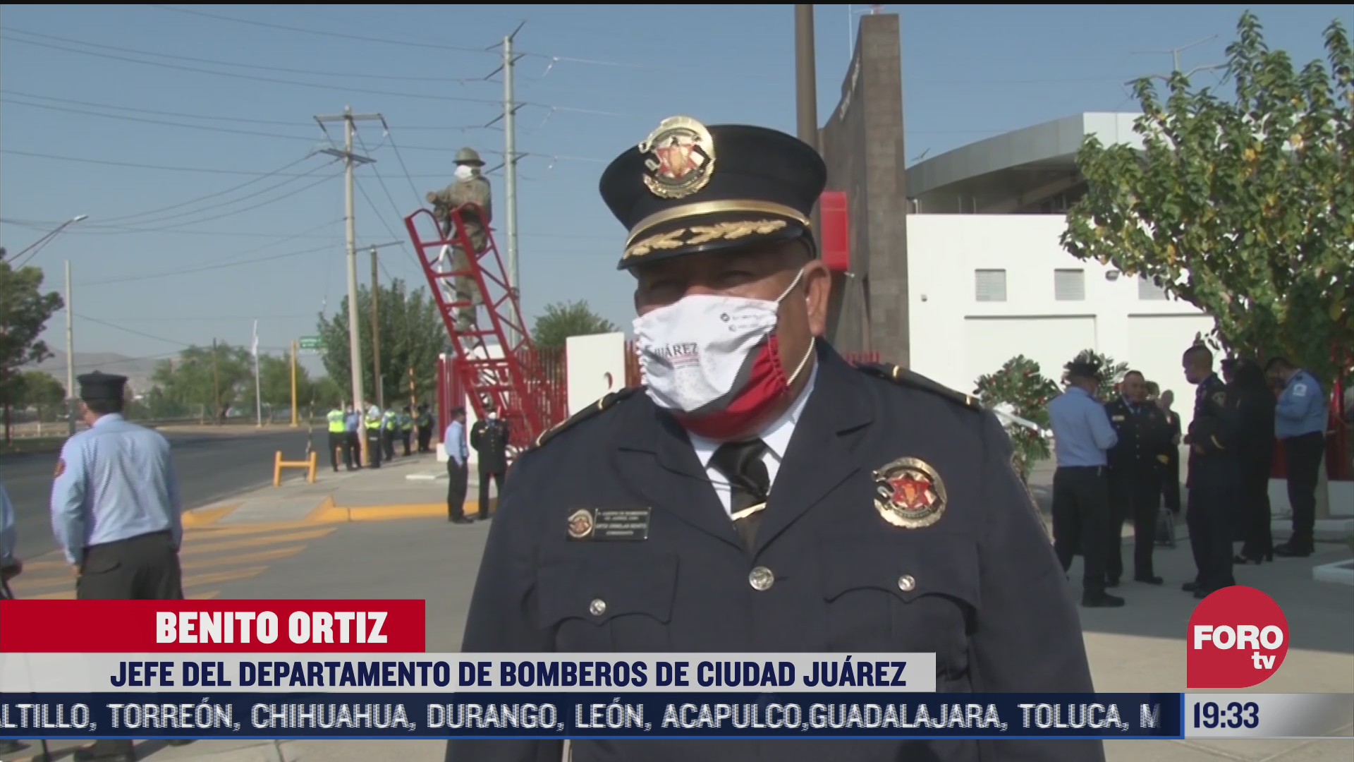 conmemoran a bomberos caidos en chihuahua
