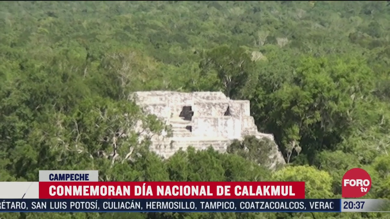 conmemoran dia nacional de calakmul en campeche